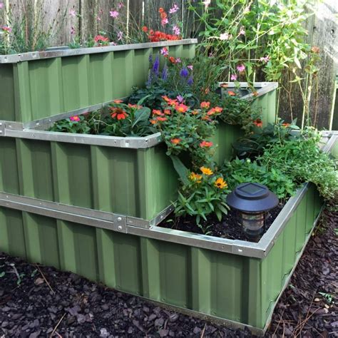 metal outdoor bio box|Amazon.com: Metal Garden Boxes Outdoor Raised.